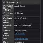 Service Care Provider Request