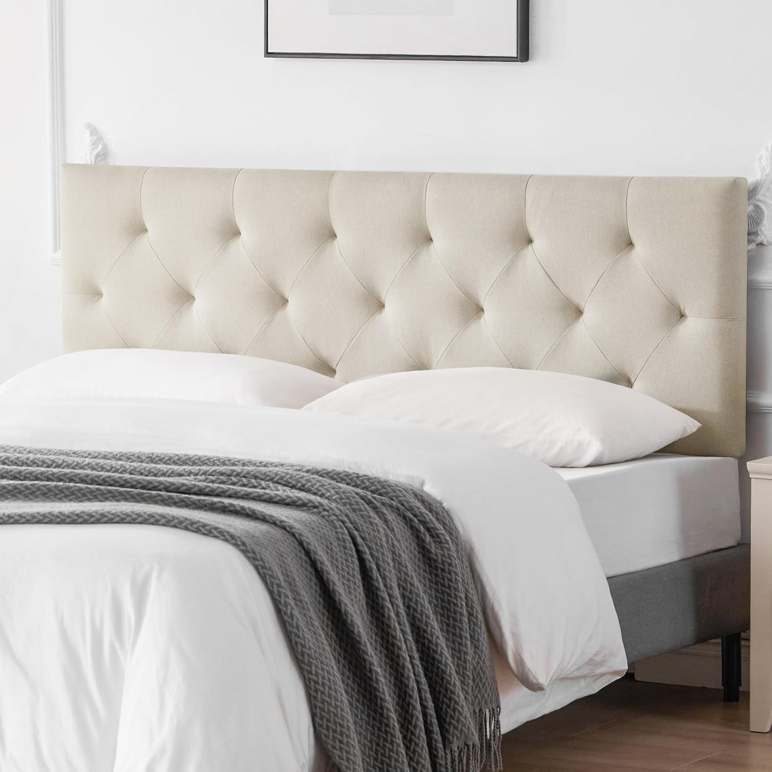 Linen Upholstered Headboard 